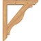 Ekena Millwork Funston Slat Smooth Bracket w/ Offset Brace, Western Red Cedar, 5 1/2"W x 28"D x 32"H BKT0604X28X32FST06SWR - alternate 4